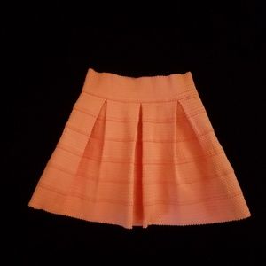Honey Punch coral/pink skirt